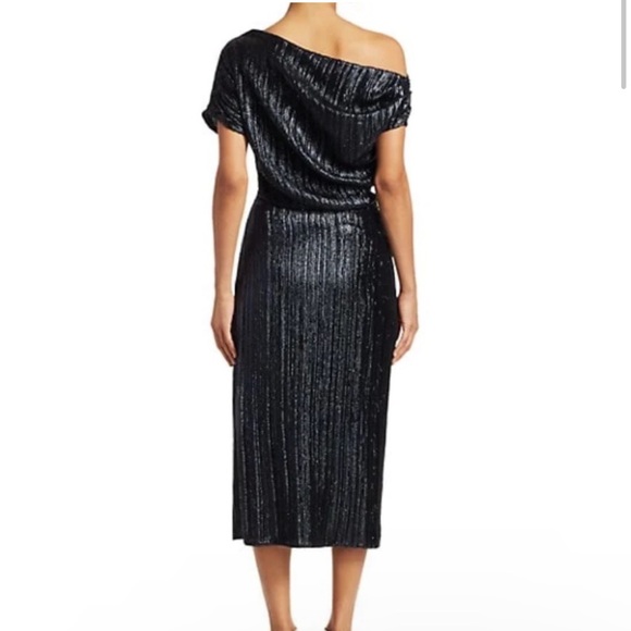 Rachel Comey sz 10 Asti Dress All Over Sequin One Shoulder - Picture 11 of 12